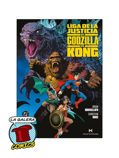 LIGA DE LA JUSTICIA VS GODZILLA VS KONG