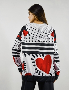 CAMPERA BOWIE cuore on internet