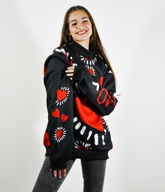 BUZO MILLIE FRISADO CUORE RED AMOR - buy online