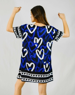 VESTIDO SHINE BLUE CUORE en internet