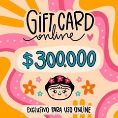 GIFT CARD ONLINE $300.000