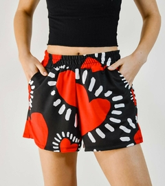 SHORT INDY CUORE RED