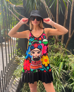 VEstido Floppy NEGRO FRIDA