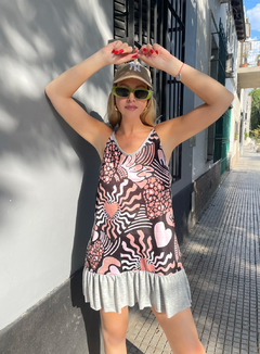 VEstido Floppy GRIS LOVE