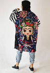 MAXI SACO MARGET NEGRO FRIDA PRINT