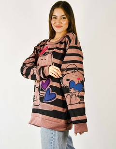 SWEATER FRANCiS ROSA SNOOPY COLORES - buy online