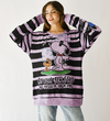 SWEATER FRANCES LILA SNOOPY