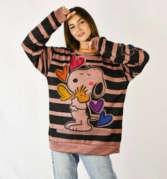 SWEATER FRANCiS ROSA SNOOPY COLORES
