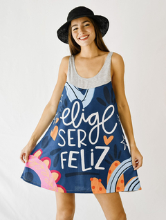 VESTIDO MACEIO gris feliz