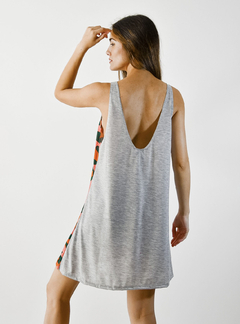 VESTIDO MACEIO GRIS MANO PRINT on internet