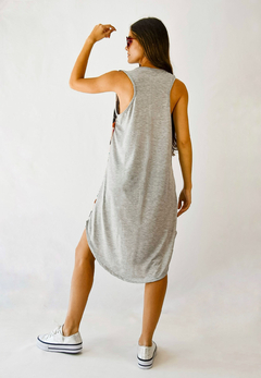 VESTIDO NAPLES gris tigres - comprar online