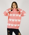 SWEATER CUORE PINK