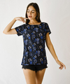 REMERA BONNIE blue bird