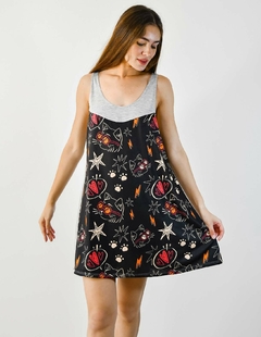 VESTIDO TRINITY GRIS COOL CAT - comprar online