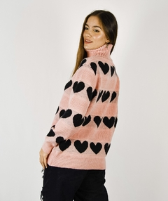 SWEATER CUORE ROSE on internet