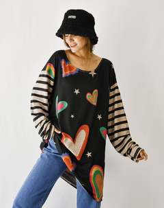 SWEATER CAMILLE cuore love - buy online