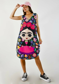 VESTIDO SUMMER GRIS FRIDA