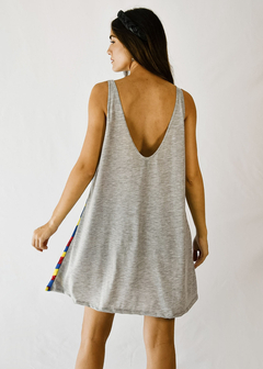 VESTIDO MACEIO gris fridita en internet