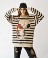 SWEATER FRANCiS BEIGE SNOOPY CORAZON