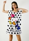 MUSCULOSA SANDY BLANCO SNOOPY LUNARES