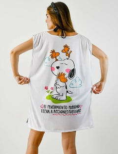 MUSCULOSA SANDY BLANCO SNOOPY LUNARES on internet