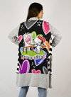 SACO RODDICK GRIS SNOOPY AMOR