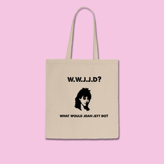 Totebag What Would Joan Jett do?