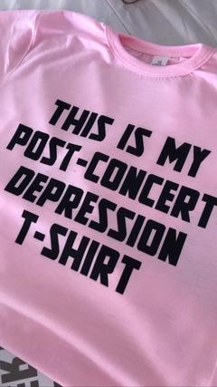 Post Concert Depression T-shirt en internet