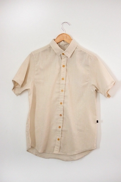 Camisa Linho Natural - comprar online