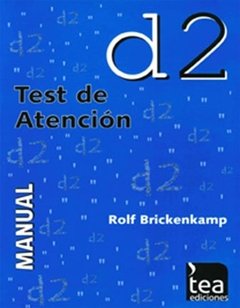 TEST DE ATENCIÓN D2 JC - BRICKENKAMP ROLF