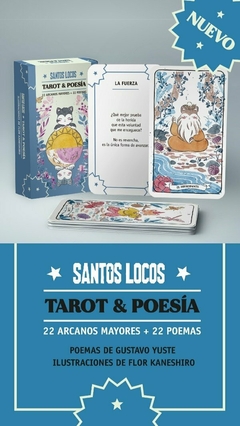 TAROT Y POESIA CAJA TURQUESA - GUSTAVO YUSTE FLOR KANESHIRO