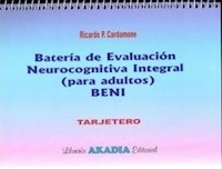 BENI BATERIA DE EVALUACION NEUROCOGNITIVA ADULTOS - CARDAMONE RICARDO