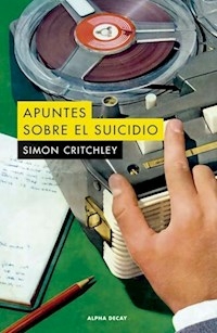 APUNTES SOBRE EL SUICIDIO - CRITCHLEY SIMON