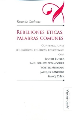 REBELIONES ETICAS PALABRAS COMUNES - GIULIANO FACUNDO