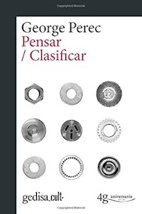 PENSAR CLASIFICAR - PEREC GEORGE