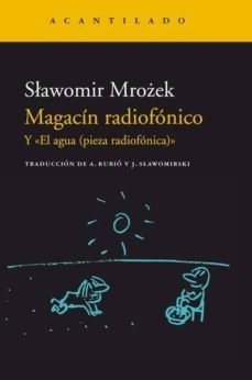 MAGACIN RADIOFONICO EL AGUA PIEZA RADIOFONICA - MROZEK SLAWOMIR