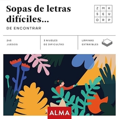 SOPAS DE LETRAS DIFICILES DE ENCONTRAR - AA VV