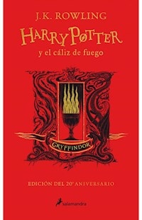 HARRY POTTER Y EL CALIZ DE FUEGO GRYFFINDOR - ROWLING J K