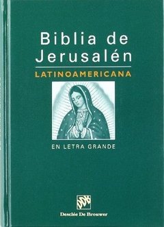 BIBLIA DE JERUSALÉN LATINOAMERICANA LETRA GRANDE - ANÓNIMO