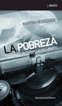 POBREZA ED 2006 - HEIDEGGER MARTIN
