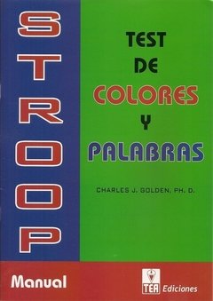 STROOP TEST DE COLORES Y PALABRAS - GOLDEN CHARLES