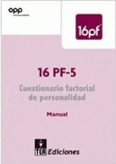 16 PF5 CUESTIONARIO FACTORIAL DE PERSONALIDAD - RUSSELL KAROL