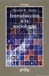 INTRODUCCION A LA SOCIOLOGIA - ADORNO THEODOR W