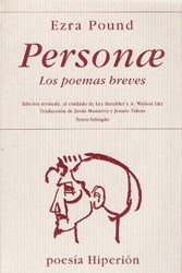 PERSONAE LOS POEMAS BREVES - POUND EZRA