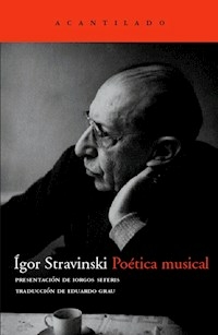 POETICA MUSICAL EN FORMA DE SEIS LECCIONES - STRAVINSKI IGOR