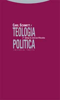 TEOLOGIA POLITICA - SCHMITT CARL
