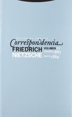 CORRESPONDENCIA VI NIETZSCHE 1887 1889 - NIETZSCHE FRIEDRICH