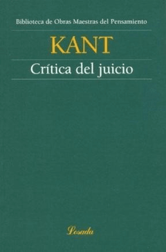 CRITICA DEL JUICIO ED 2005 - KANT IMMANUEL