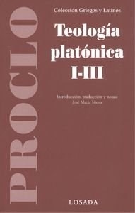 TEOLOGIA PLATONICA 1 3 - PROCLO