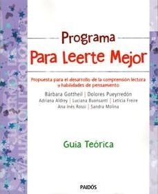 PROGRAMA PARA LEERTE MEJOR GUIA TEORICA - GOTTHEIL B PUEYRREDO